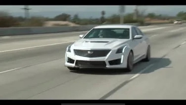Jay Leno welcomes a 2016 Cadillac CTS-V into the garage